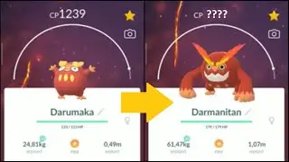 DARUMAKA evolution into DARMANITAN in Pokemon GO !!! Trainer Ari