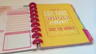 STAPLES Planner Reveal/ Student Planner Flip through