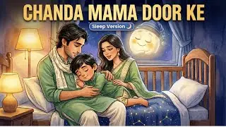 The Most Relaxing Chanda Mama Lori 😴 | Put Baby to Sleep in 5 Minutes