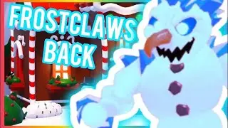 FROSTCLAWS BACK? (NEW SECRET AREA IN THE ADOPT ME WINTER MAP)