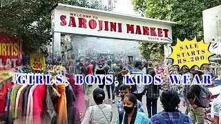SAROJINI NAGAR MARKET WINTER SALE2022 | SAROJINI NAGAR MARKET HAUL 2022