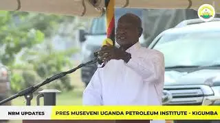 President Museveni commissions facilities at Uganda Petroleum Institute - Kigumba (UPIK)