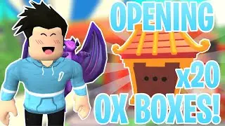 OPENING 20 OX BOXES | ROBLOX Adopt Me!