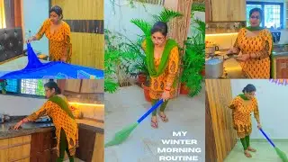 MY WINTER MORNING ROUTINE ❤।। क्या करूं कुछ समझ नहीं आ रहा ? / BEDSHEET ARRANGING /CLEANING VLOG NEW
