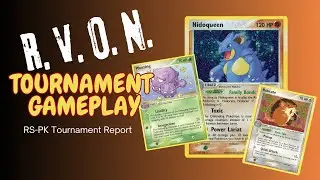 Rat Variant of Nidoqueen Tournament Gameplay - RS-PK (Pokemon TCG)