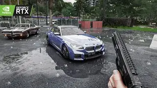 GTA 5 - 8k Rain Reflections Enhancement | Ray Tracing Ultra Realistic Weather Overhaul Graphics Mod