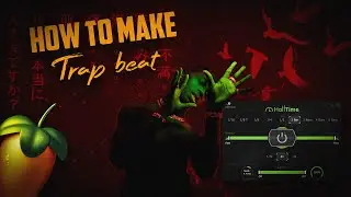 How to make trap beat using Halftime plugin in FL studio #shorts #halftimevst #flstudio #trapbeat