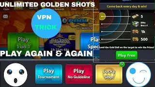 Free Unlimited Golden Shots Trick Trys||Play Again & Again