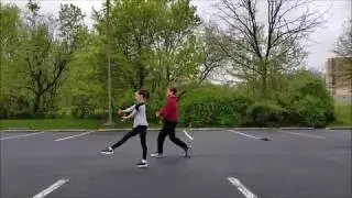 Yuna Lee, Quarantine workout/gymnastics ft. my dad