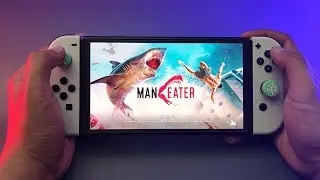 Man Eater handheld gameplay on SWITCH OLED