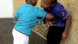 FAKE FIGHT SCENE