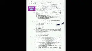 BA4101 - 2024 University Question Paper