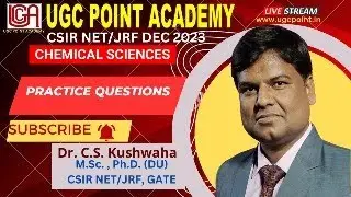 #Practice Questions I Organic Chemistry I CSIR-NET/JRF, GATE I  Dr. Chandra Shekhar Sir