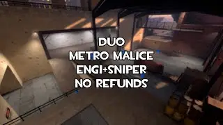 Metro Malice adv Engi+Sniper duo NR rev ft. @MvMAngel