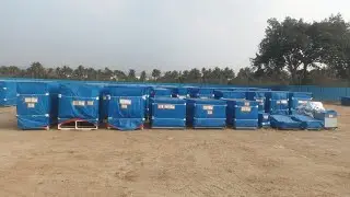 @Toyota company import container #wooden #box #unloading #driver #operator #viralvideo