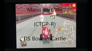 Mario Kart Wii (CTGP-R) - DS Bowser Castle [HD]
