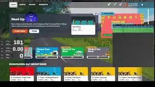 Zwift - TTT: Zwift Racing League: Redline Rally - Open Lime League Division1 (A) on Roule Ma Poule
