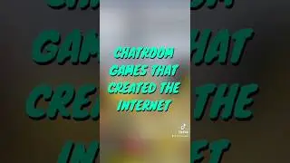 OLD CHATROOM GAMES THAT CREATED THE INTERNET! #nostalgia #childhoodmemories #onlinegames #oldgames