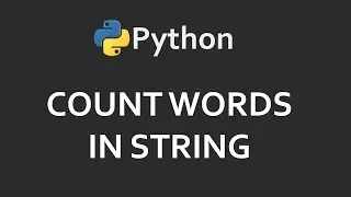 Find Number Of Words In String | Solutions For Python 100 Exercises | Program40 | CodingFacts