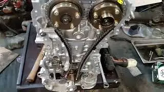 2AR Engine Timing Mark  Toyota Camry