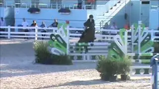 Kowabunga Kitty at Devon Fall Classic 2012 in Pony Jumpers Saturday 2nd class