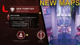DESTINY 2: BUNGIE FINALLY ADDED NEW MAPS TO CRUCIBLE!!