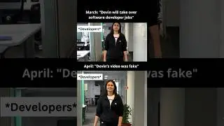 Guess who lost their job now? 😉 #developer #programming #devin #ai #technology #codingmemes