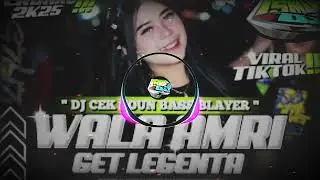 DJ TRAP SHOLAWAT WALA AMRI GET LEGENTA‼️STYLE PARTY NROTOK FULL BASS HOREG‼️AMUNISI CEK SOUND 2025