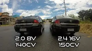 Vectra 2.0 8v 140cv AT VS Vectra 2.4 16v 150cv AT