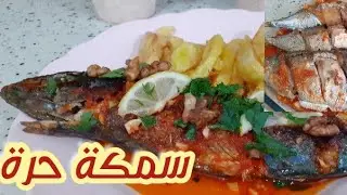 #سمكة-حرة-بالفرن#سمكة حرة بالفرن على طريقة أهل الساحل السوري..#سمك-بالاميدا#