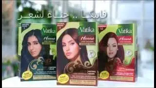 Vatika Henna Hair Color TVC Arabic - Natural Brown