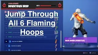 Jump Through All 6 Flaming Hoops