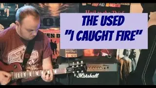 How To Play The Used - I Caught Fire (In Your Eyes) Guitar Lesson Tutorial Easy Chords for Beginners