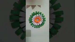 Republic day Crafts ideas/   Paper Craft Wall Hanging #republicday2026 #wallhanging #diycrafts