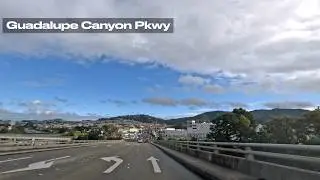 Daly City &rarr; Candlestick Point | Guadalupe Canyon Parkway &mdash; Real-Time Drive (No Music)