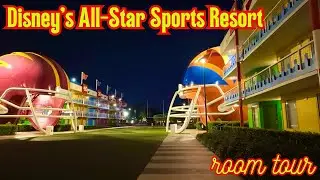 2025 Disney&rsquo;s All-Star Sports Resort 🏈 Value Resort Room Tour | Refurbished Standard | Homerun Hotel