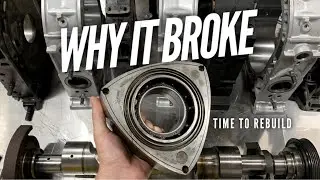 HOW the 3 Rotor Blew Up.  Rebuilding it for 1000WHP