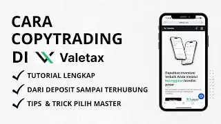 Cara Copy Master Trading Di Broker Valetax | Copytrading Valetax