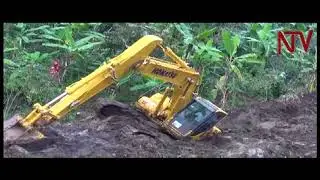Sironko landslides: Earth moving equipment stuck, recovery of bodies halted