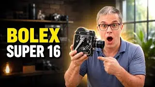 BOLEX  H16 SUPER  16 CAMERA REVIEW | VINTAGE  FILM CAMERA  | Super 16mm CINEMATIC Look | BOLEX FILM