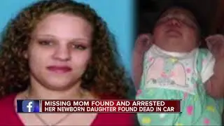 Missing Lansing mother found, arrested after newborn baby found dead
