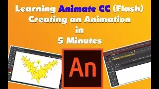 Learning Animate CC (Flash): Creating an Animation in 5 Minutes