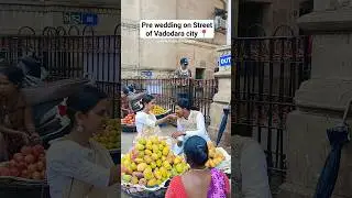 Pre wedding on Street Vadodara 📍 #prewedding #preweddingshoot #preweddingbts #bts #preweddingcouple