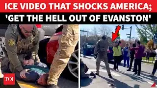 America Erupts In Revolt; ICE Action, Punches & Pepper Spray Spark Fury In Evanston | WATCH