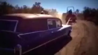 Draggin' the 1960 Caddy Hearse out of the resting place it's had for the last 8-9 years =D