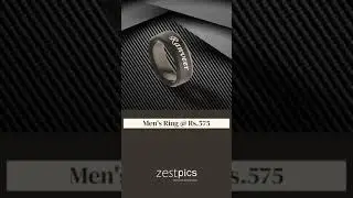 Name Ring | Couple Rings with Name | Custom Jewellery | Zestpics