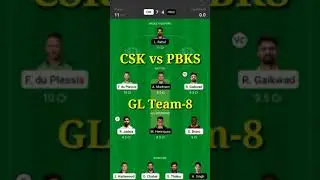 CSK vs PBKS GL Team-8