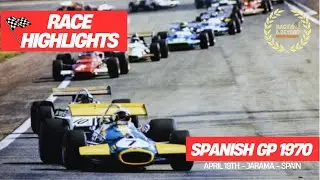 Formula 1 1970 Spanish GP - Stewart Dominates - F1 Highlights