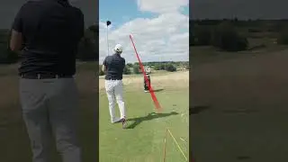 How to hit a draw and a fade off the tee! #golftips #golfswing