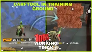 CRAFTOOL IN TRANING GROUND.